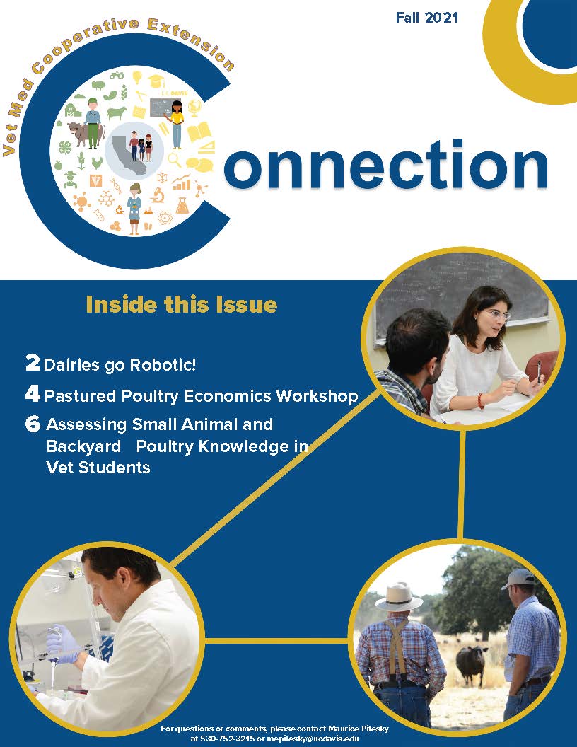 Cover Page of the Fall 2021 Newsletter