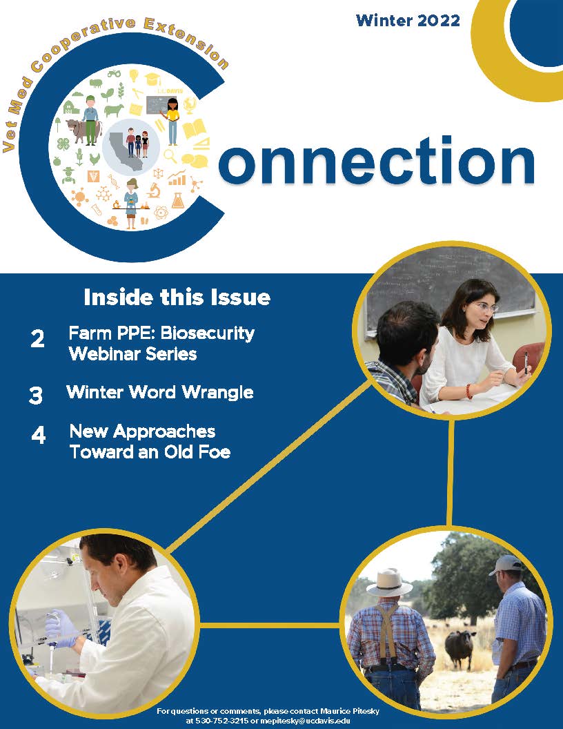 Cover Page of the Winter 2022 Newsletter